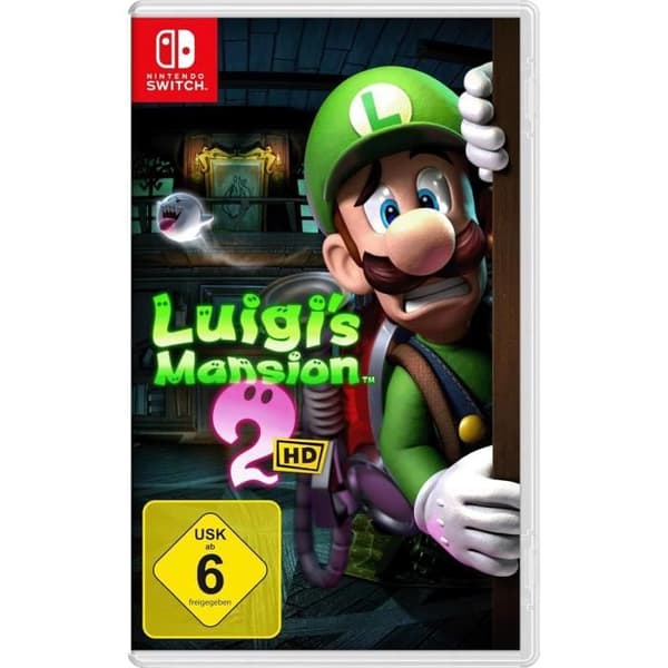 Videospel - Nintendo - Luigi's Mansion 2 HD - Äventyr - Upp till 4 spelare - PEGI 7+