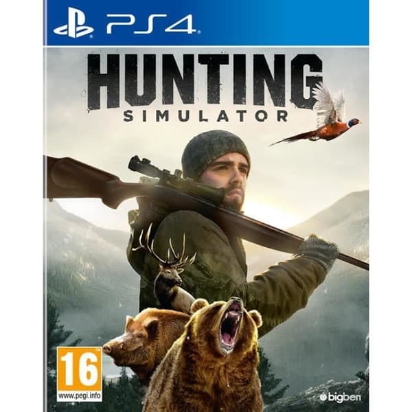 Jaktspel på PS4 - Jaktsimulator - Flerfärgad - Simulering - Bigben - 9 juni 2017