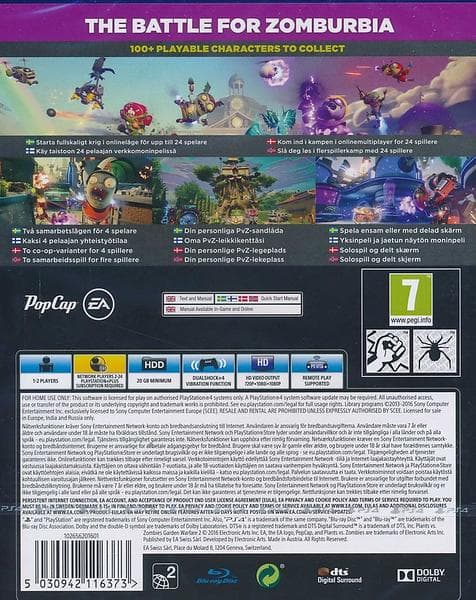 Plants vs. Zombies: Garden Warfare 2 (PS4)