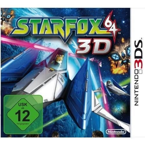 TV-spel - Nintendo - Star Fox 64 3D - Standard Edition - 3DS-plattform - Genre Action- USED