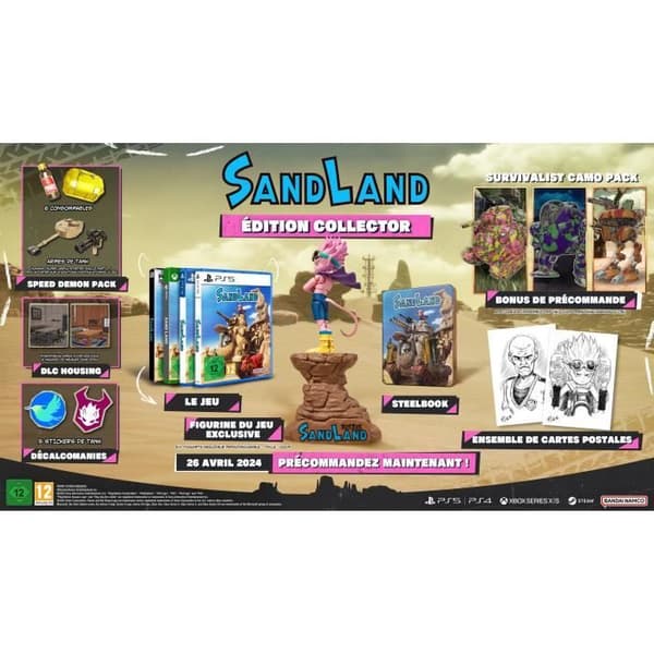 Sand Land - PS5-spel - Collector Edition