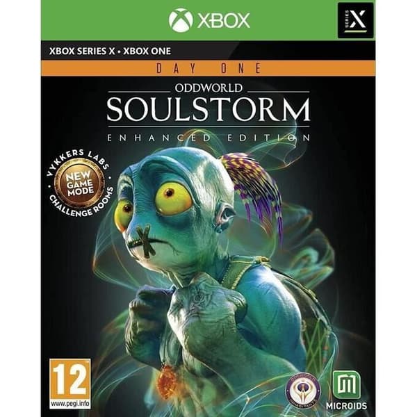 Actionäventyrsplattformsspel Oddworld Soulstorm Enhanced Dayone Edition-XBOX SERIES