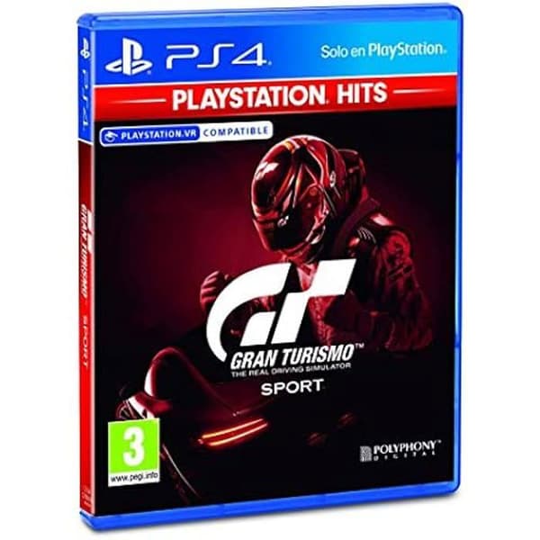 Videospel - Sony - Gran Turismo Sport Hits - 1 till 2 spelare - Standardutgåvan - Racing