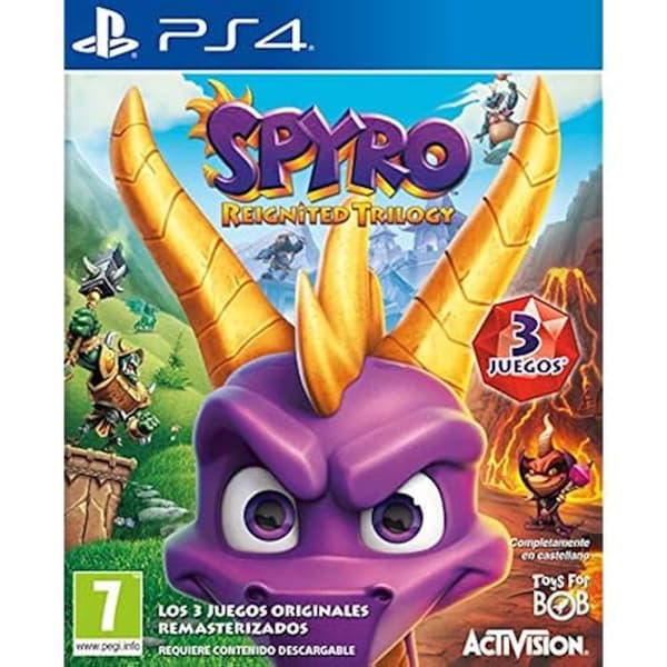 Videospel - Activision - Spyro Reignited Trilogy - Äventyr - Multi-plattform - 1 spelare