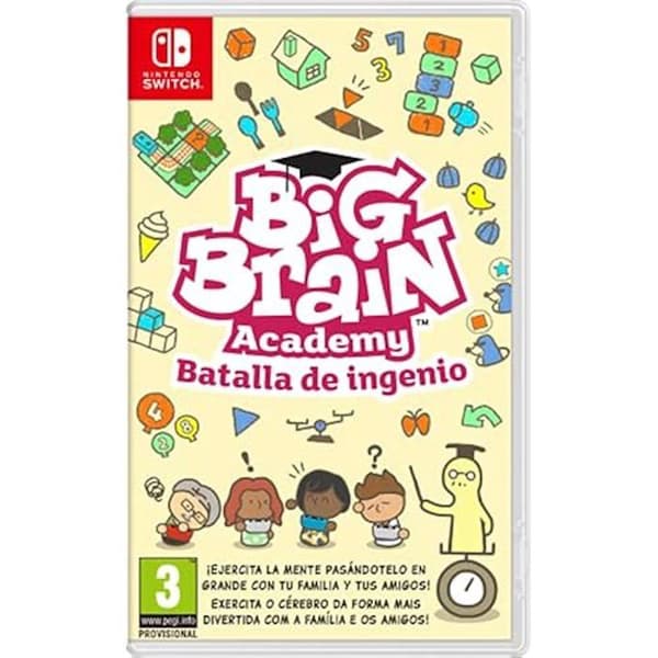Videospel - Nintendo - Big Brain Academy: Utmaning mellan sinnen - Standard - Upp till 4 spelare - Avslappnad