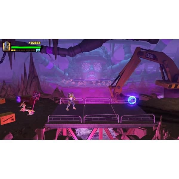 Shaq Fu A Legend Reborn PS4-spel