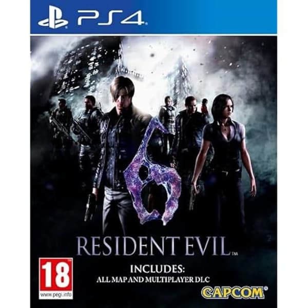 TV-spel - Resident Evil - Resident Evil 6 - Playstation 4 - Skräck - PEGI 18+