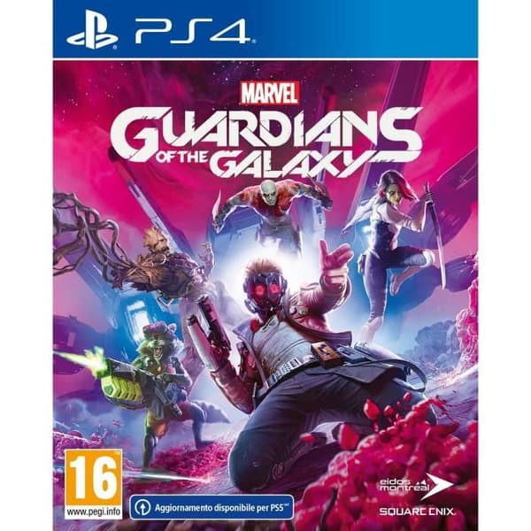 Spel - DEEP SILVER - Marvel's Guardians of the Galaxy - PS4 - Action - Italienska
