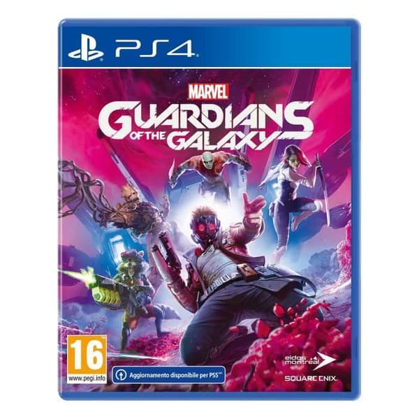 Spel - DEEP SILVER - Marvel's Guardians of the Galaxy - PS4 - Action - Italienska