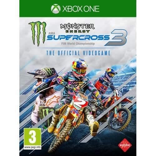 Monster Energy Supercross 3 videospel - Milestone - Xbox One - Racing - Boxed