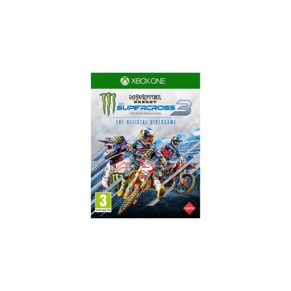 Monster Energy Supercross 3 videospel - Milestone - Xbox One - Racing - Boxed