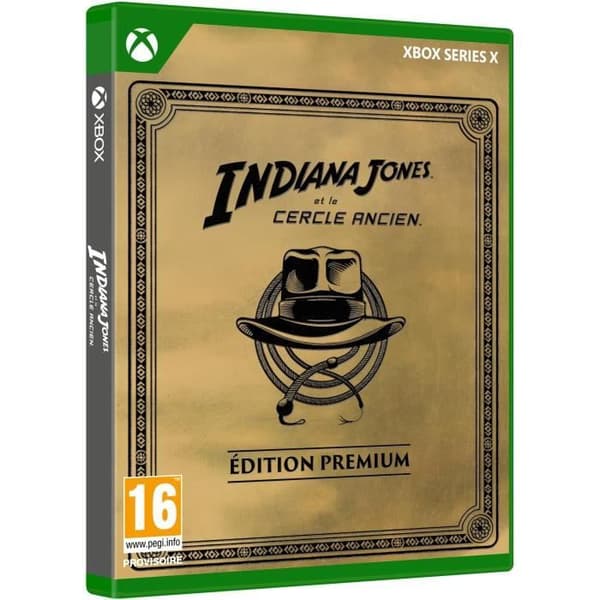 Indiana Jones och den Gamla Cirkeln - Xbox Series X Spel - Premiumutgåva