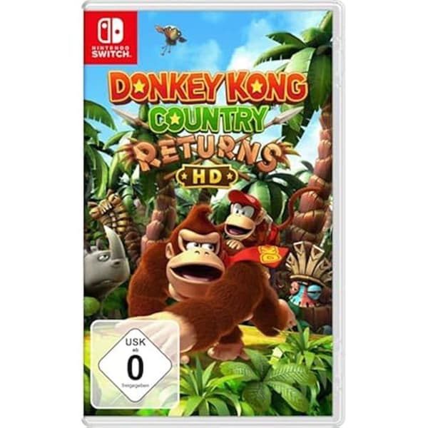 Videospel - Nintendo - Donkey Kong Country Returns HD - 2 spelare - Plattform - Nintendo Switch