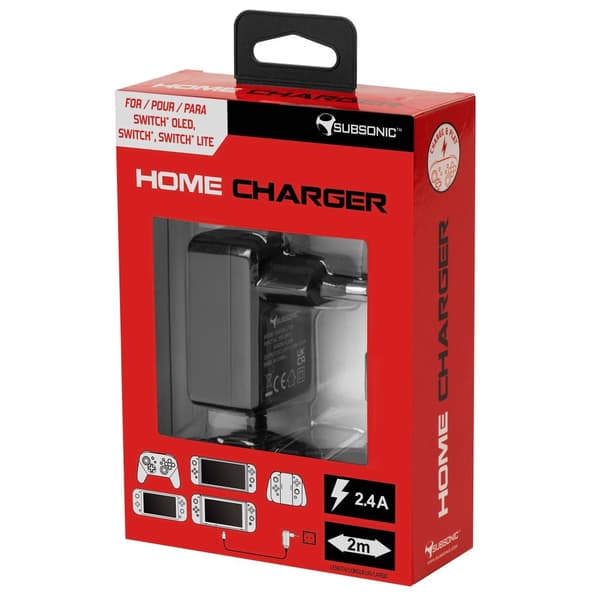 Subsonic Switch AC Charger (Nintendo Switch)