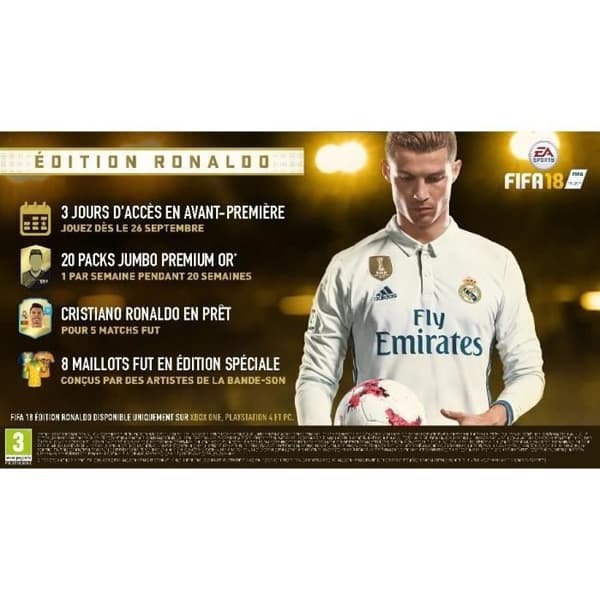 FIFA 18 Edition Ronaldo Xbox One-spel
