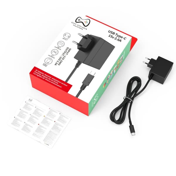 Ac Power Usb Charger (Nintendo Switch)