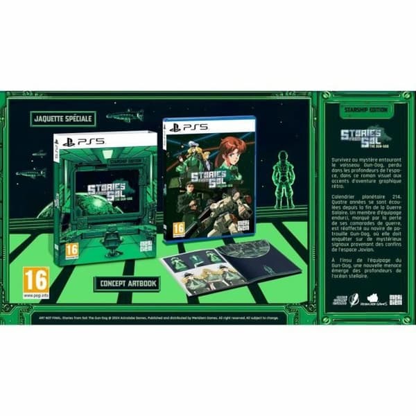 PlayStation 5 Videospel Microids Stories From Sol The Gun-dog Starship Edition