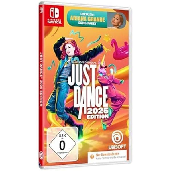 Videospel - Ubisoft - Just Dance 2025 Edition - 40 nya låtar - Workout-läge - Kod i lådan