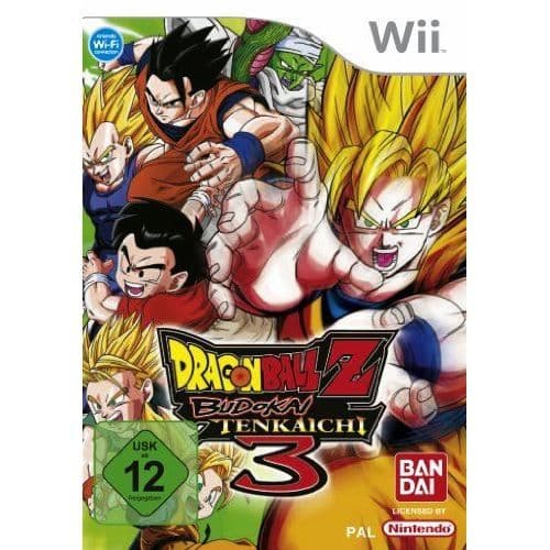 Videospel - Dragon Ball Z - Budokai Tenkaichi 3 - Wii - Tysk import - Kamp- USED
