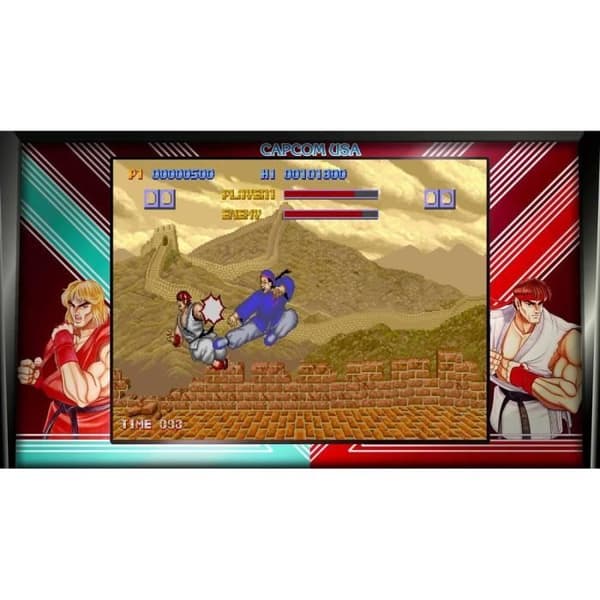 Street Fighter 30th Anniversary Collection PS4-spel- USED