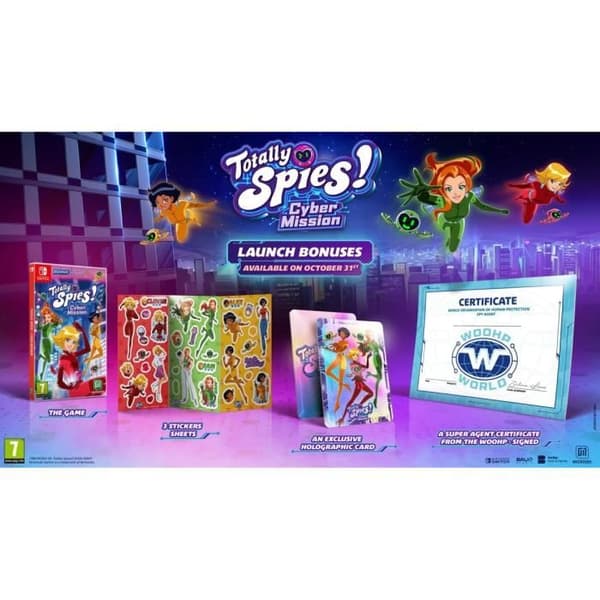 Videospel - Totally Spies - Cyber Mission - Nintendo Switch - Action - Lokalt multiplayer - PEGI 7+