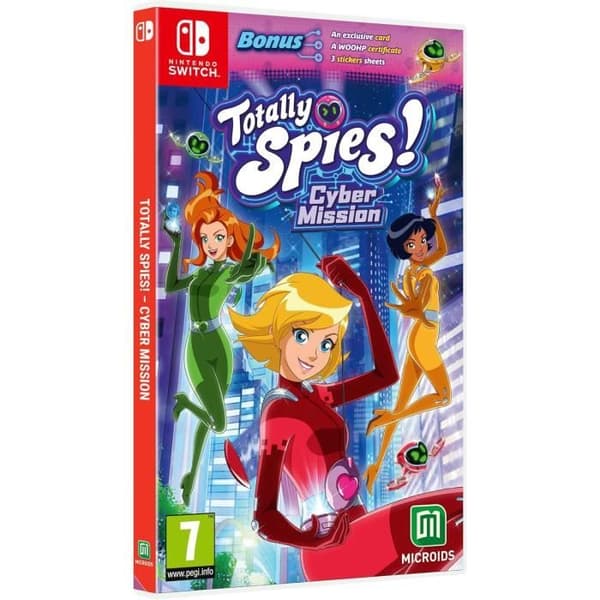 Videospel - Totally Spies - Cyber Mission - Nintendo Switch - Action - Lokalt multiplayer - PEGI 7+