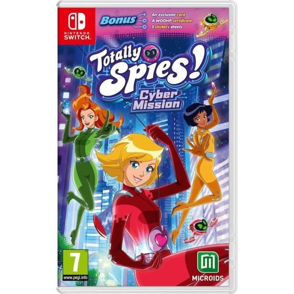 Videospel - Totally Spies - Cyber Mission - Nintendo Switch - Action - Lokalt multiplayer - PEGI 7+
