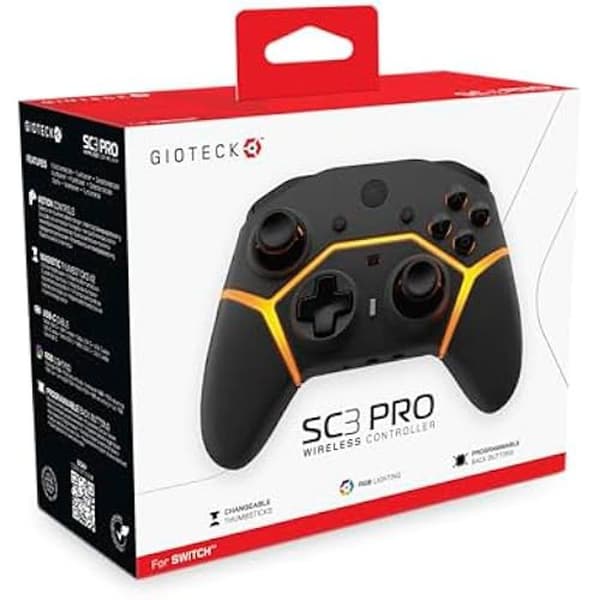 Accessoar - SC3 BT W'Less Pro Contro - Ergonomisk - Traditionell knappplacering