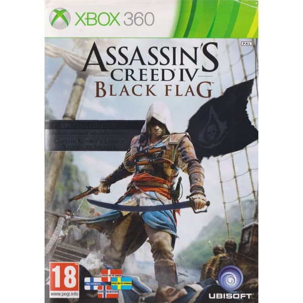 Assassins Creed IV Black Flag Xbox 360 Nordic (Brukt)
