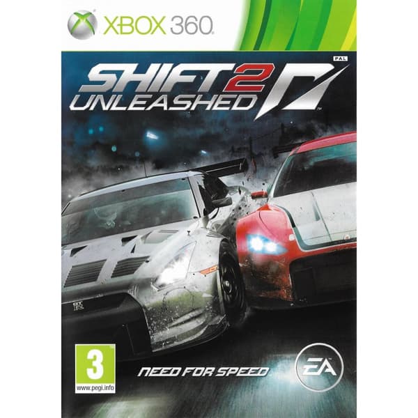 Shift 2 Unleashed Xbox 360 Nordic (Brugt)