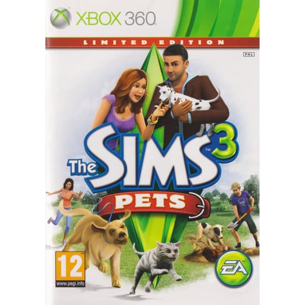 The Sims 3 Pets Limited Edition Xbox 360 Nordic (Brugt)
