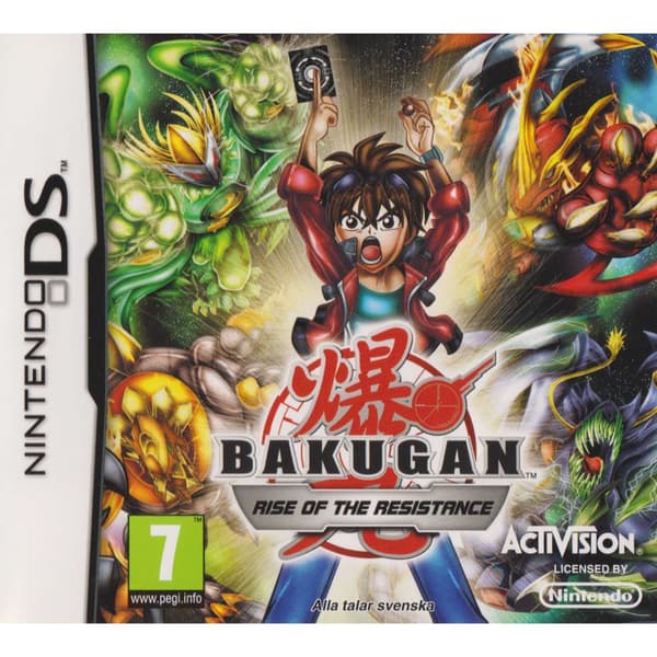 Bakugan Rise of the Resistance Nintendo DS Swedish (Käytetty)