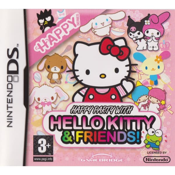 Happy Party With Hello Kitty & Friends Nintendo DS (Brukt)