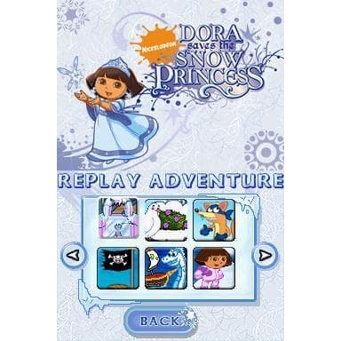 Dora saves the Snow Princess Nintendo DS Nordic (Begagnad)