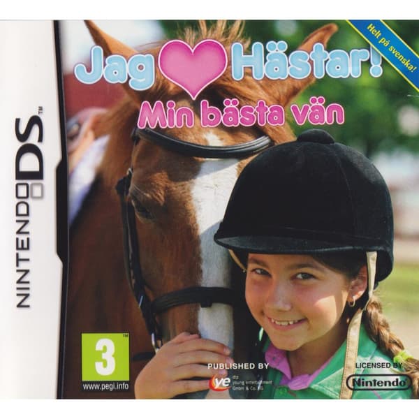 Jag älskar Hästar Min bästa vän Nintendo DS Swedish (Brugt)