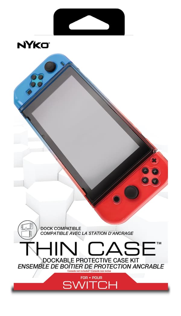Nyko Thin Case (Red/Blue) (Nintendo Switch)