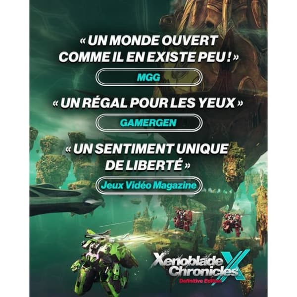 Xenoblade Chronicles X: Definitive Edition • Nintendo Switch-spel