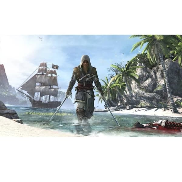 Assassin's Creed 4 Black Flag Playstation HITS PS4-spel- USED