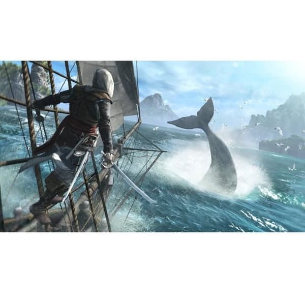 Assassin's Creed 4 Black Flag Playstation HITS PS4-spel- USED