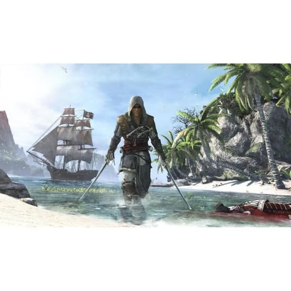 Assassin's Creed 4 Black Flag PS4-spel- USED