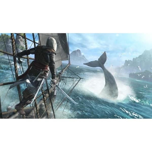 Assassin's Creed 4 Black Flag PS4-spel- USED