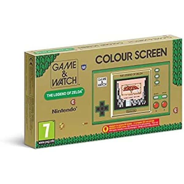 Spelkonsol - NINTENDO - Game &amp; Watch - The Legend of Zelda - 1 Spelare - Äventyr - PEGI 7+ Beige, Grön