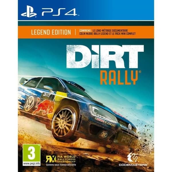 Dirt Rally Legend Edition PS4-spel- USED