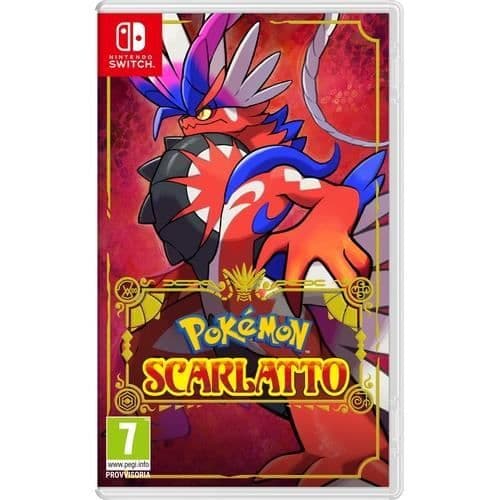 Nintendo Pokémon Scarlatto-spel - Nintendo Switch - RPG Adventure - PEGI 7+