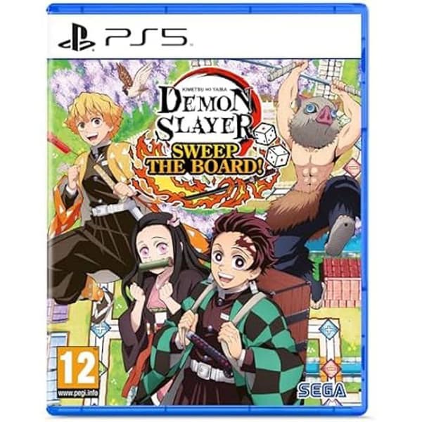 Sällskapsspel - Demon Slayer -Kimetsu no Yaiba- - Version PS5 - Äventyr - 12+ - Olika minispel