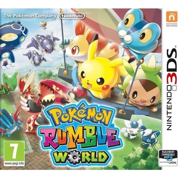 Pokémon Rumble World 3DS-spel- USED