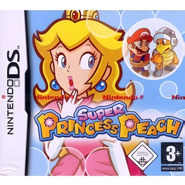 SUPER PRINCESS PEACH / spel konsol DS- USED