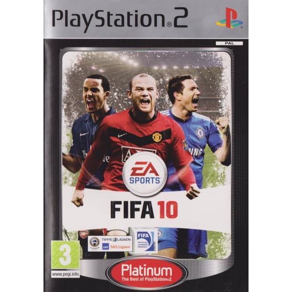 FIFA 10 Playstation 2 PS2 Platinum Nordic (Brugt)