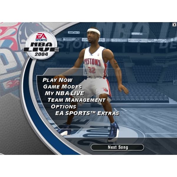 NBA Live 2004 Playstation 2 PS2 Swedish (Brugt)