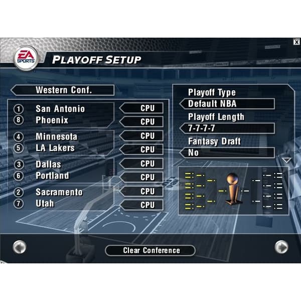 NBA Live 2004 Playstation 2 PS2 Swedish (Brugt)
